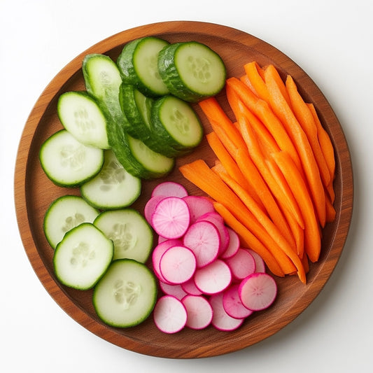 Légumes frais découpés - le plateau