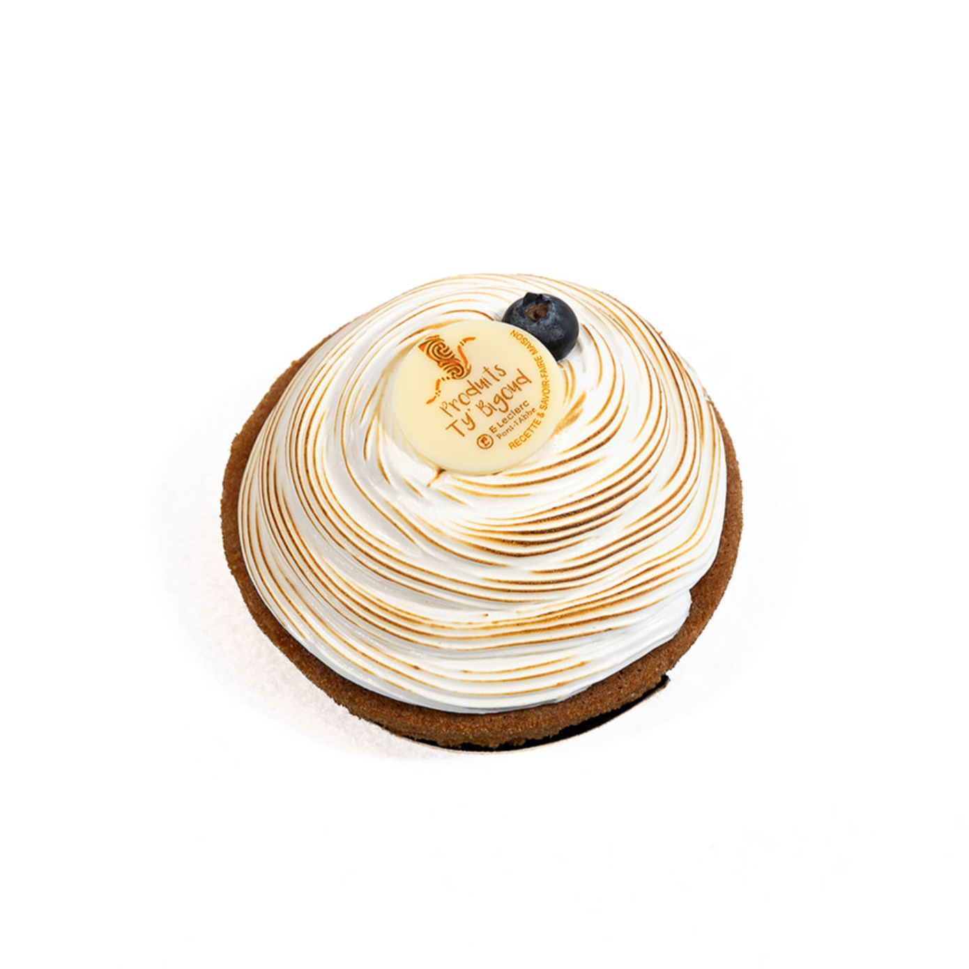 Tarte citron meringuée - la part