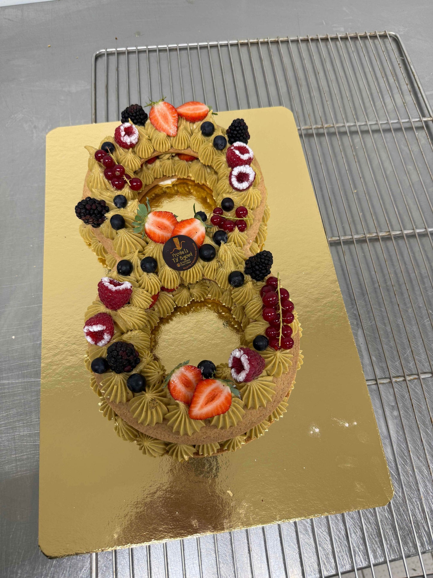 Number cake - Pâte sucrée