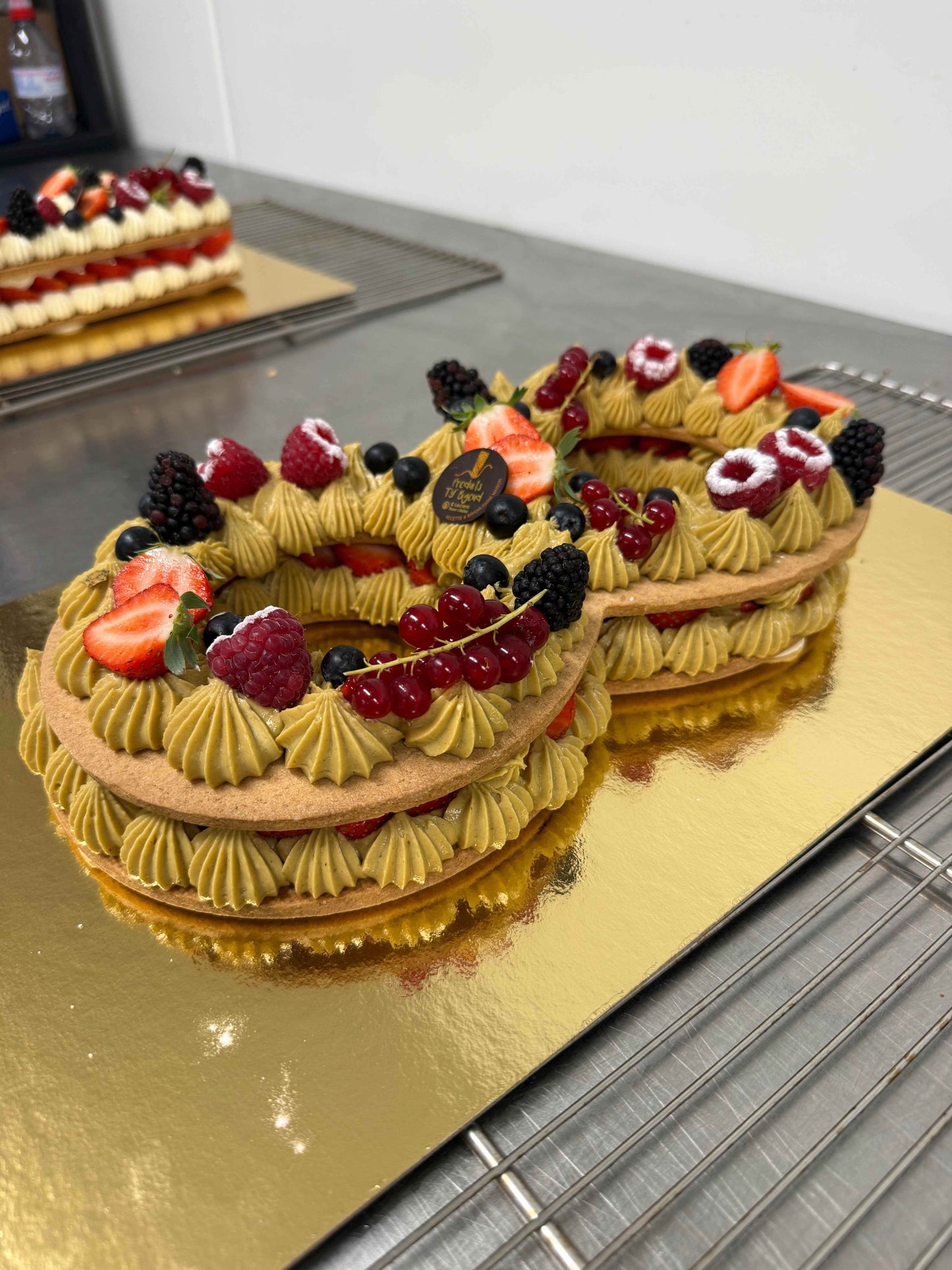 Number cake - Pâte sucrée