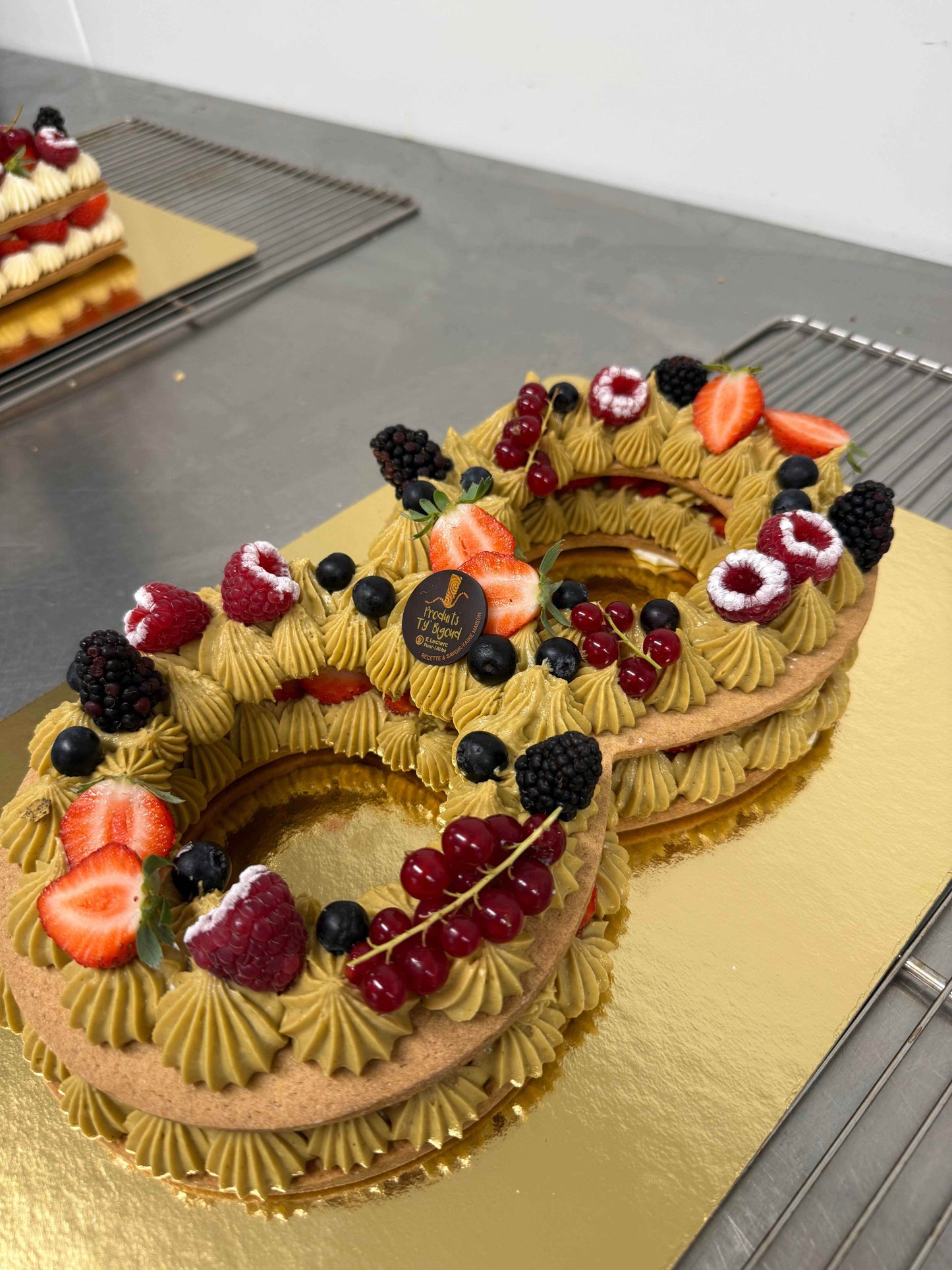 Number cake - Pâte sucrée