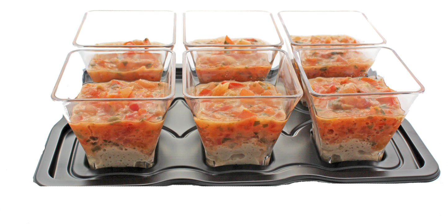 6 verrines "Mix Buffet"