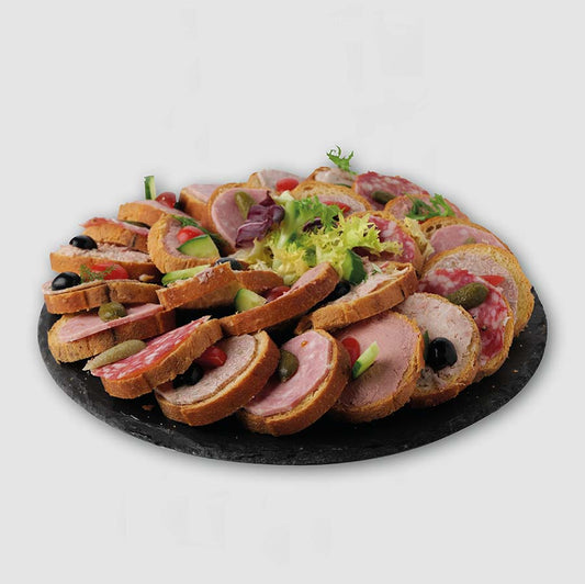 Plateau de 20 canapés ronds