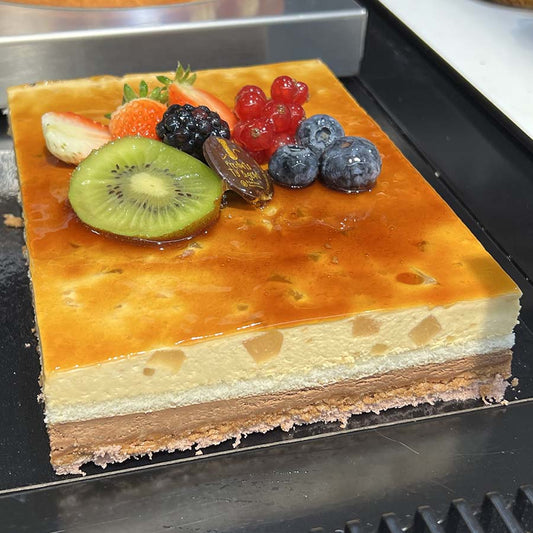 Délice poire caramel chocolat