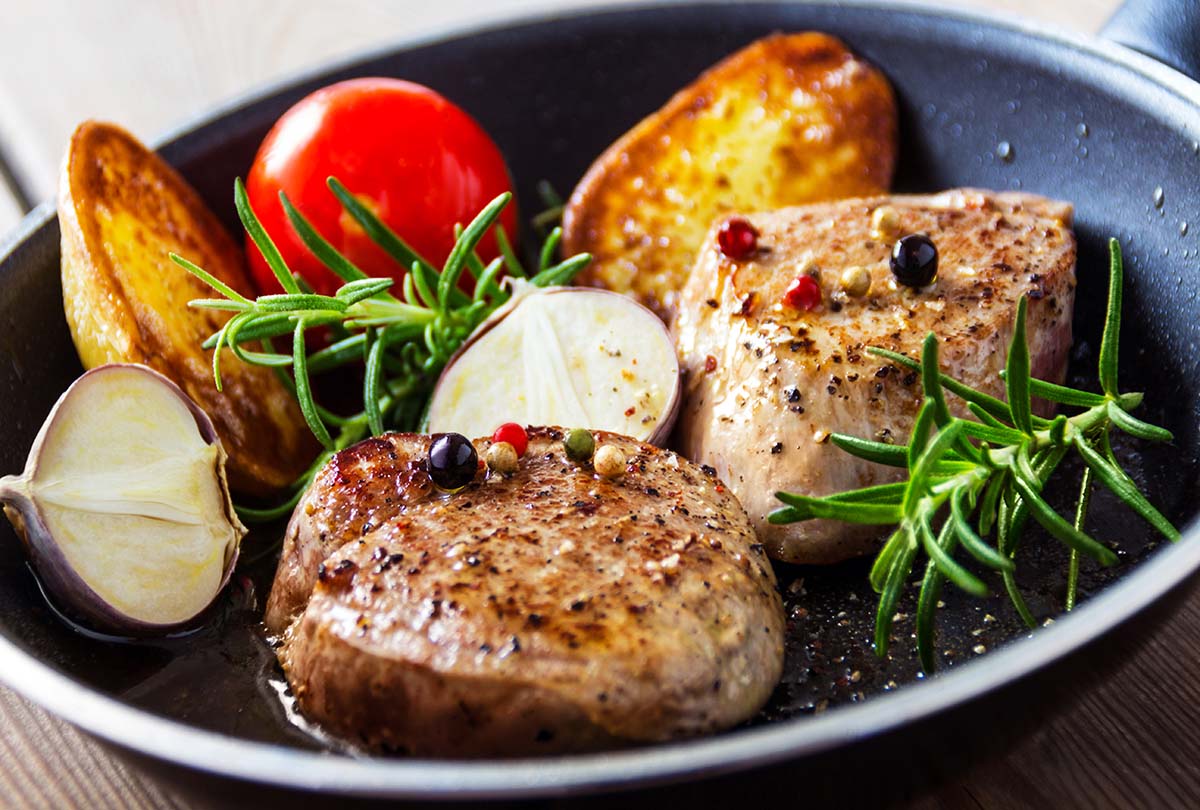 Les viandes et les plats