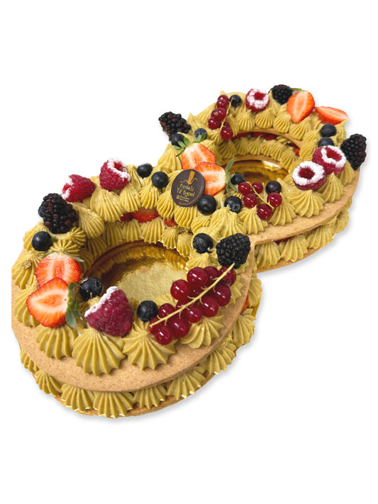 Number cake - Pâte sucrée